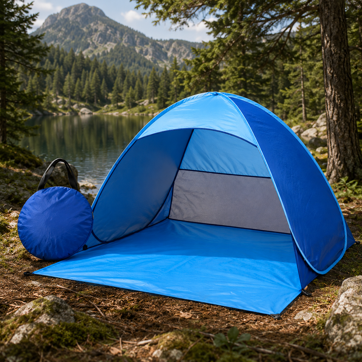 Automatic Quick-Pitch Tent