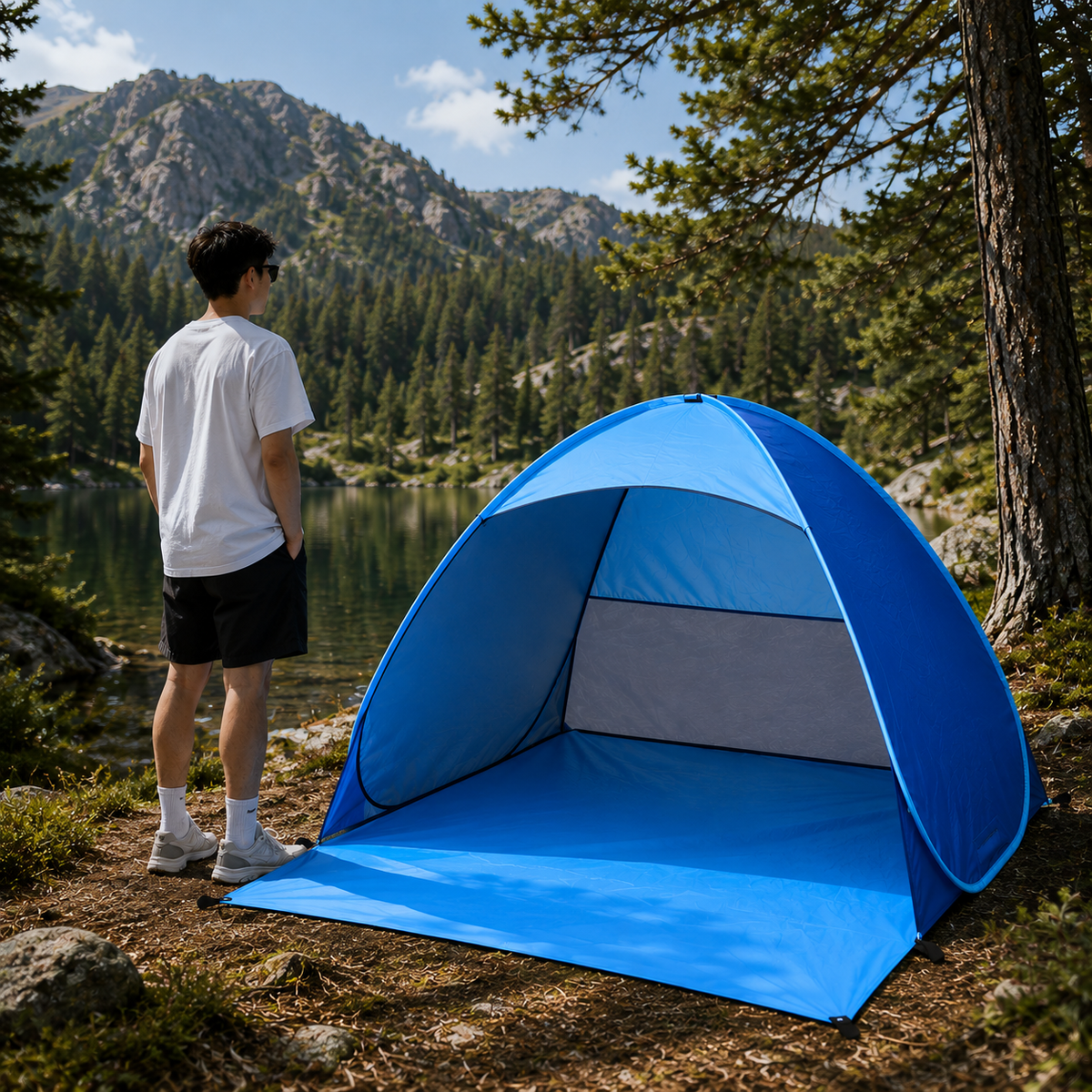 Automatic Quick-Pitch Tent
