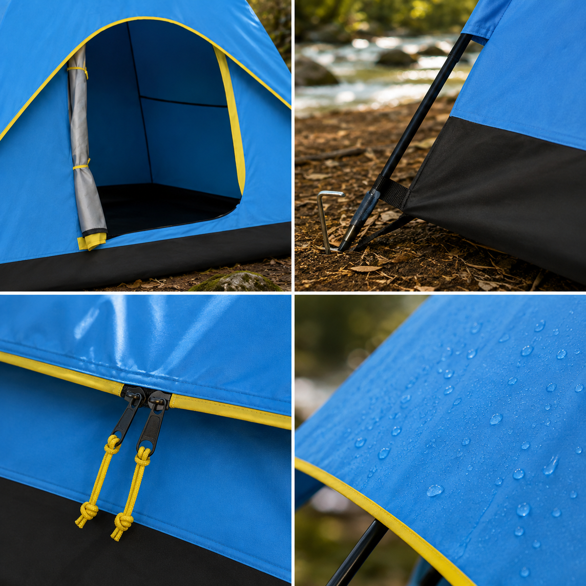 1-Person Tent with Rainfly