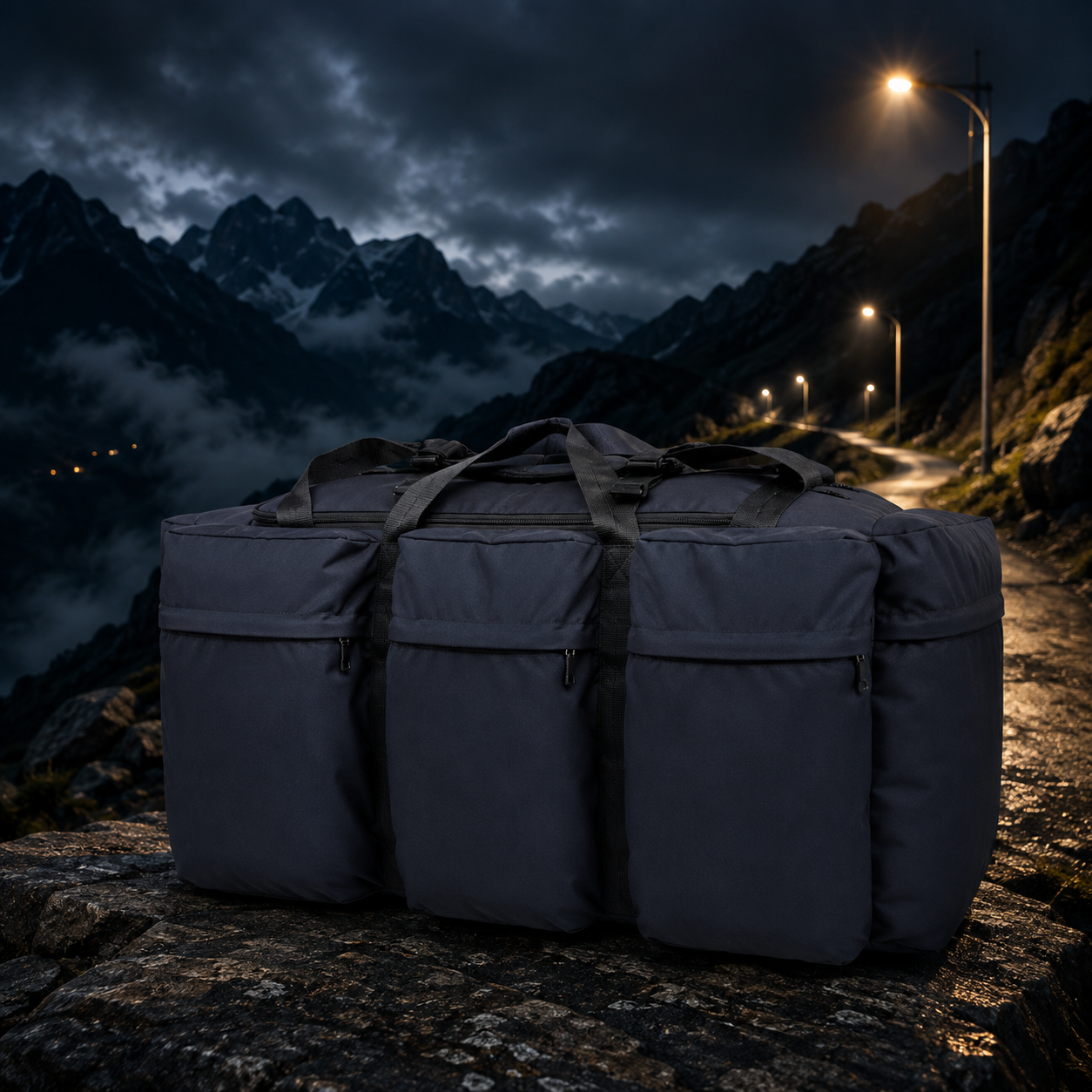 Hiking Backpack 90L Camo