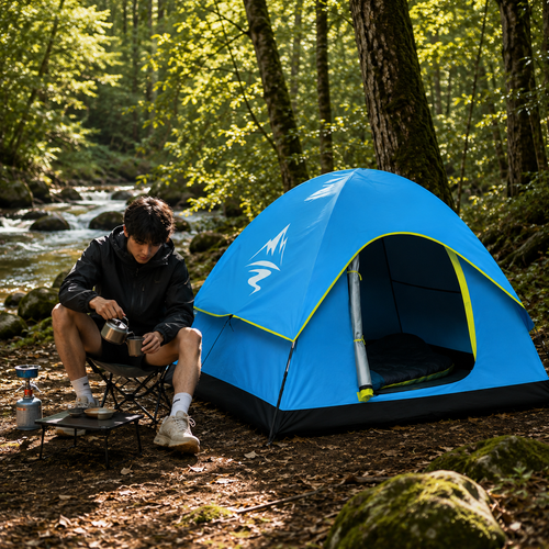1-Person Tent with Rainfly