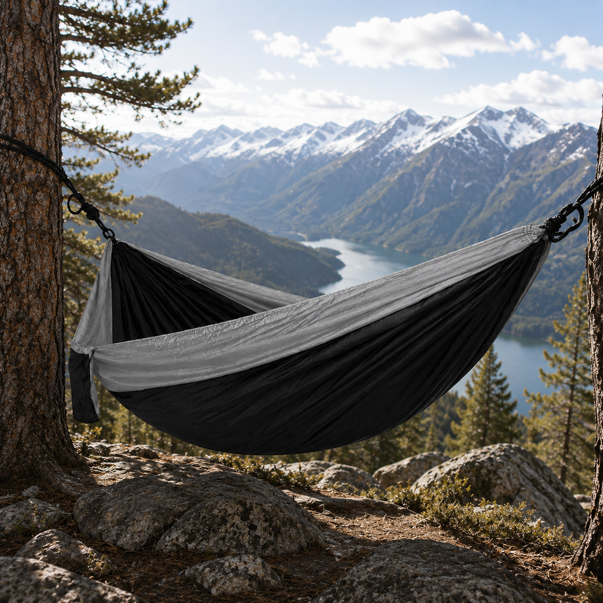 Outdoor Double Hammock 210T