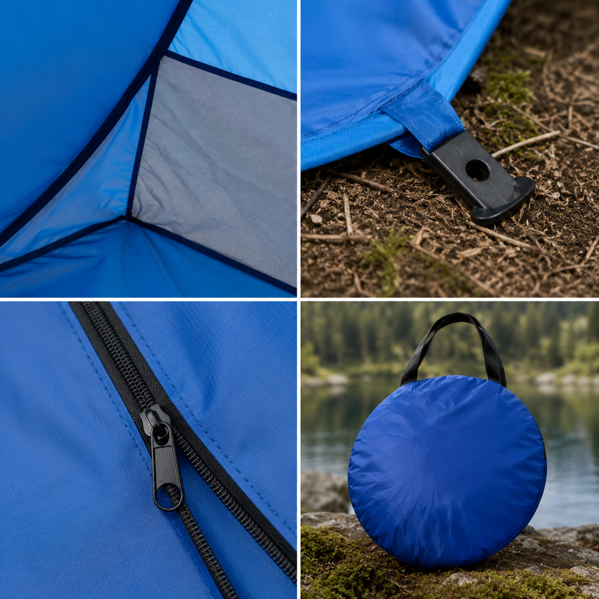 Automatic Quick-Pitch Tent