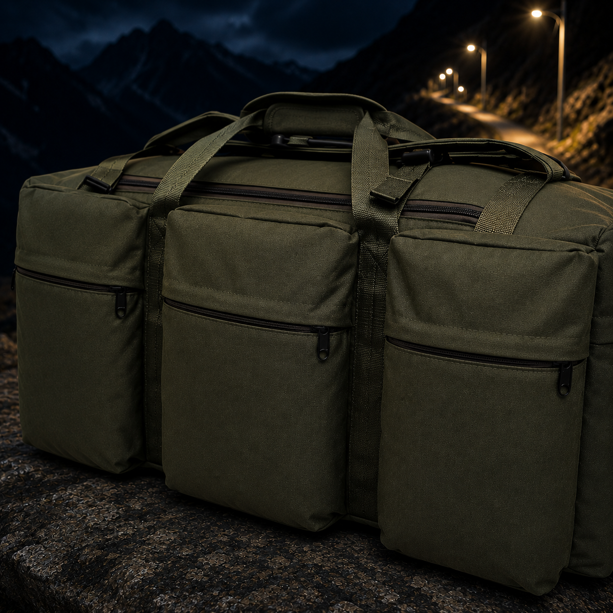 Hiking Backpack 90L Camo