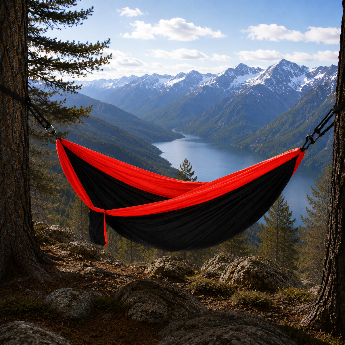 Outdoor Double Hammock 210T