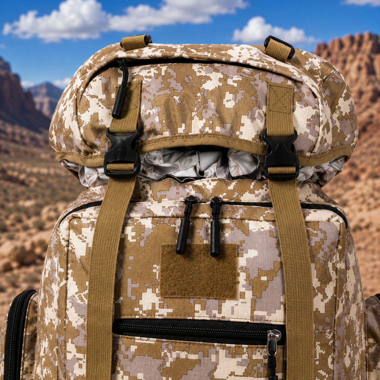 Hiking Backpack 100L Camo
