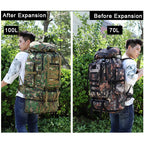 Hiking Backpack 100L Camo