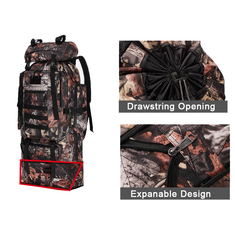 Hiking Backpack 100L Camo