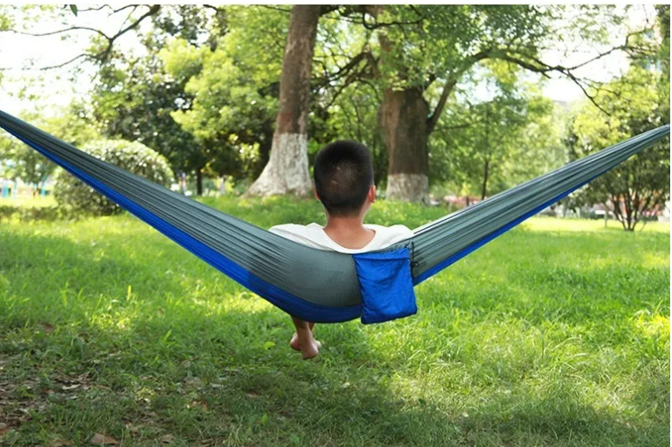Outdoor Double Camping Hammock - 210T Parachute Nylon