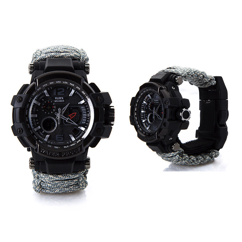 War Wolf 2 Survival Paracord Bracelet with Multitool