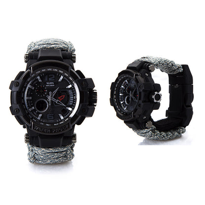 War Wolf 2 Survival Paracord Bracelet with Multitool